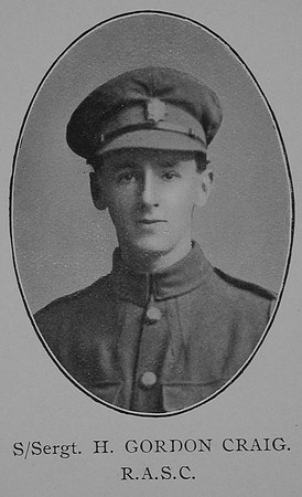 Craig H G S/Sergt Army Service Corps