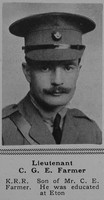 Farmer C G E Lt 7th King's Royal Rifle Corps The Sphere 30th Dec 1916