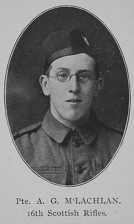 McLachlan A G Pte 32006 16th Cameronians