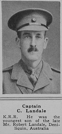 Landale C Captain 13th KRRC The Sphere 21st Sep 1918