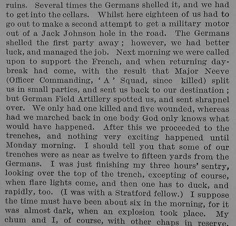 Beech R A J Lt 16th Lancers Obit Part 4 TheBond f Sacrifice Vol 2