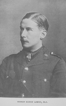 Lowry S H Captain MC Hertfordshire Regiment