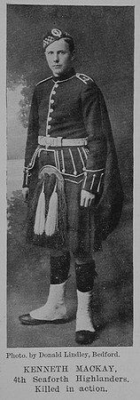 MacKay K Pte 4th Seaforth Highlanders The Sword Of The North Highland Memories Of The Great War - Dugald MacEchern