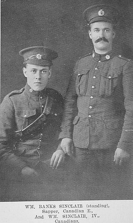 Sinclair W B Sapper Canadian Engineers The Sword Of The North Highland Memories Of The Great War - Dugald MacEchern