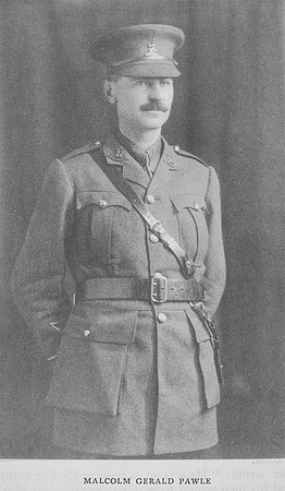 Pawle M G Captain Bedfordshire Regiment