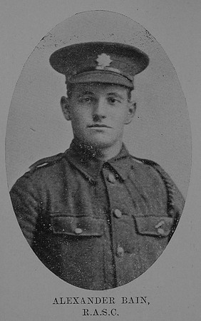 Bain A Pte Army Service Corps The Sword Of The North Highland Memories Of The Great War - Dugald MacEchern