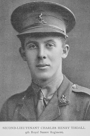 Tisdall C H 2nd Lt 9th Royal Sussex Regiment