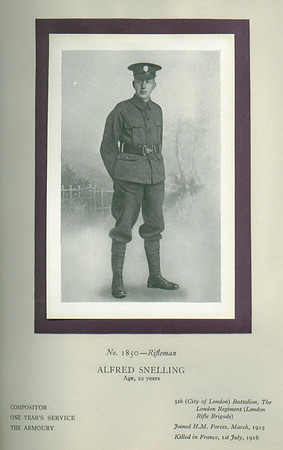 Snelling A Rifleman