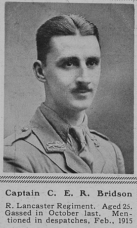 Bridson C E R Captain 8th Kings Own The Sphere 27th May 1916