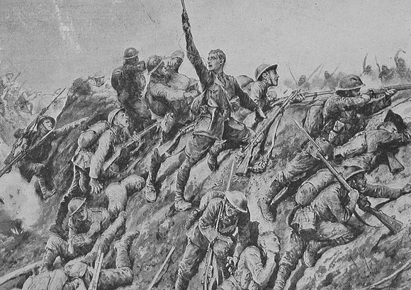 Stand Of The 13th Essex Regiment At Moeuvres The Battle Of Cambrai 30th Nov 1917