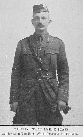 Boase E L Captain 4th Attd 7th Black Watch