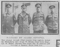 Emerson H Pte Royal Irish Fusiliers The Graphic 2nd Oct 1918