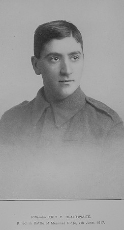 Braithwaite E C Rfn 84065 15th London Regiment