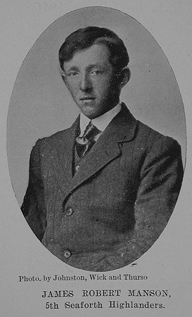 Manson J R Pte 5th Seaforth Highlanders The Sword Of The North Highland Memories Of The Great War - Dugald MacEchern