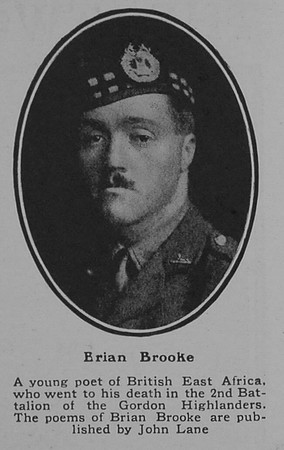 Brooke B Captain 2nd Gordon Highlanders The Sphere 21st July 1917