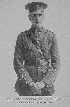 Thornton R W Lt 4h Royal Fusiliers