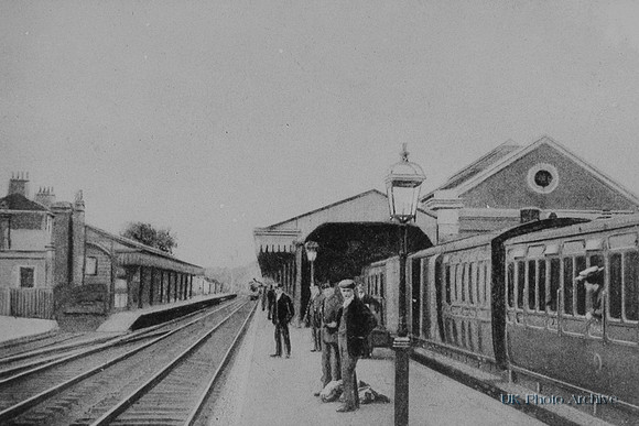 Haywards Heath Station Sussex 1905
