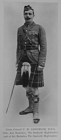 Gascoigne C H Lt Col DSO 2nd Attd 9th Seaforth Highlanders The Sword Of The North Highland Memories Of The Great War - Dugald MacEchern