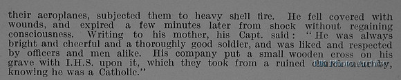 Brockbank S H Pte 2559 7th Middlesex Regiment Obituary Part 3 De Ruvignys Roll Of Honour Vol 1