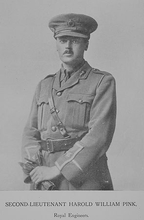 Pink H W 2nd Lt Royal Engineers