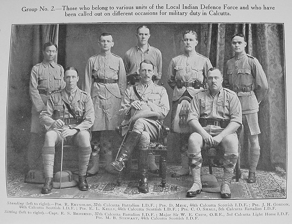 Indian Defence Force Group Photo William Graham Company