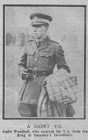 Woodall J E L/Sergt VC 1st Rifle Brigade The Graphic 25th Nov 1918