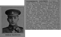 Sanderson W L/Cpl 11087 10th Hussars Obit De Ruvignys Roll Of Honour Vol 3
