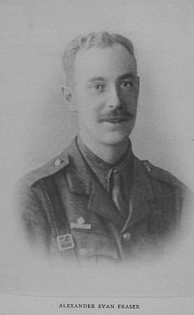Fraser A E Lt 2nd Monmouthshire Regiment