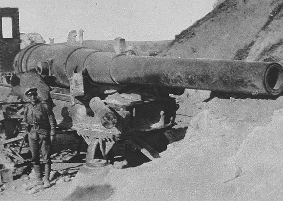 A Turkish Gun In A Fort At Sedd-Ul Bahr