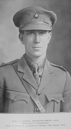Thornton-Smith A D Captain DSO 12th Kings Royal Rifle Corps
