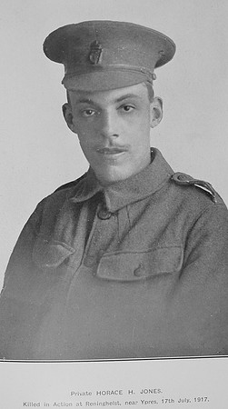 Jones H H Pte 633750 20th London Regiment