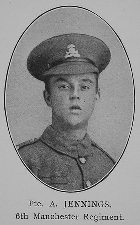 Jennings A Pte 6th Manchester Regiment William Graham Company