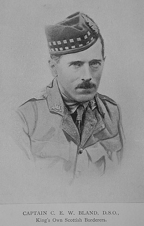 Bland C E W Captain DSO Kings Own Scottish Borderers