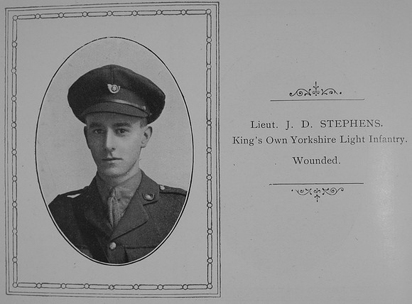 Stephens J D Lt King's Own Yorkshire Light Infantry William Graham Company