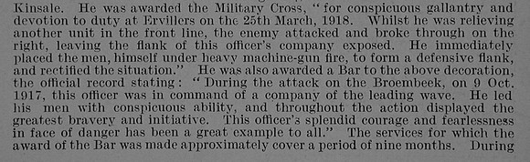 Heard R H W Lt MC 2nd Irish Guards Obit Part 2 De Ruvignys Roll Of Honour Vol 5