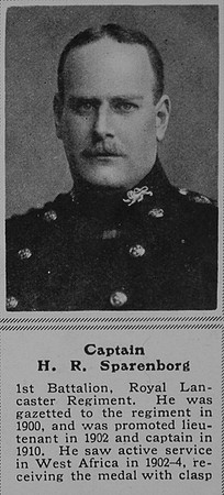 Sparenborg H R Captain 1st Kings Own The Sphere 3rd Apr 1915