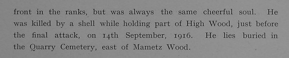 Martin W H 2nd Lt 24th London Regiment Obit Part 2 Dulwich College Roll Of Honour