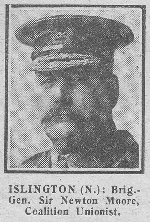 Moore N J Brig Gen Sir General Staff The Graphic 6th Dec 1918