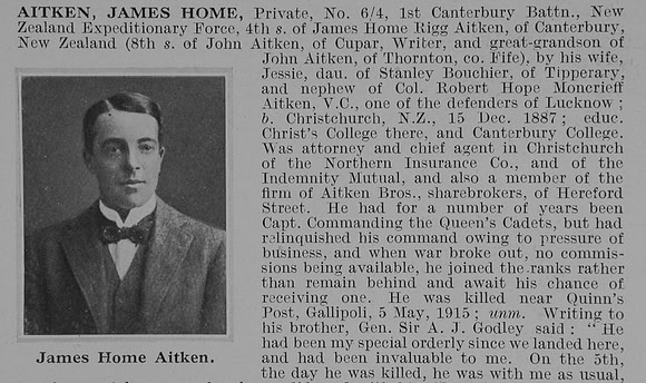 Aitken J H Pte 6-4 1st Canterbury Btn NZEF Obit Part 1