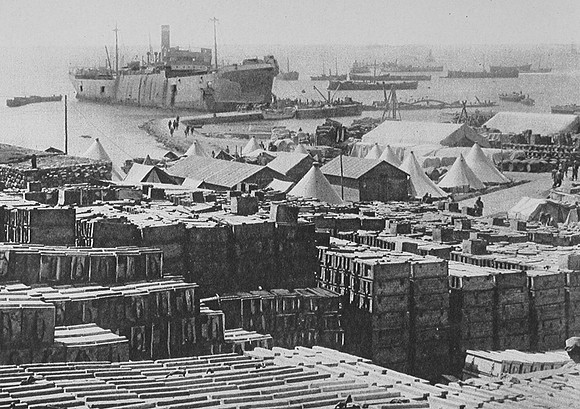 Before The Great Withdrawal French Encampment At Seddul Bahr