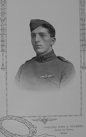 Tuckett J S Sergt Pilot 100034 Royal Air Force William Graham Company
