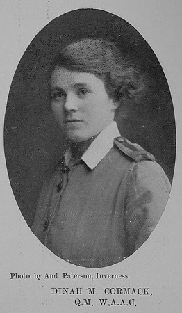 Cormack D M Miss Women's Army Auxiliary Corps The Sword Of The North Highland Memories Of The Great War - Dugald MacEchern