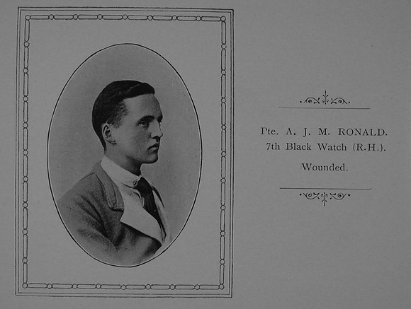 Ronald A J M Pte S/41219 7th Black Watch