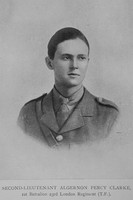 Clarke A P 2nd Lt 23rd London Regiment