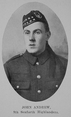 Andrew J Pte 9th Seaforth Highlanders The Sword Of The North Highland Memories Of The Great War - Dugald MacEchern