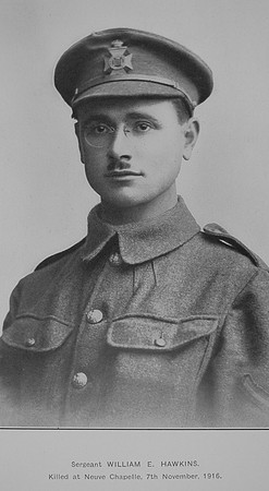 Hawkins W E Sergt 2158 16th London Regiment