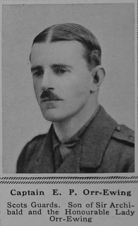 Orr-Ewing E P Captain 1st Scots Guards The Sphere 2nd Dec 1916