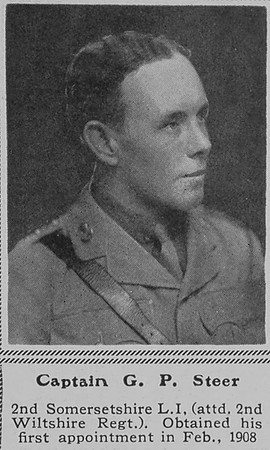 Steer G P Captain 2nd Somerset LI The Sphere 5th Feb 1916