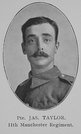 Taylor J Pte 11th Manchester Regiment William Graham Company