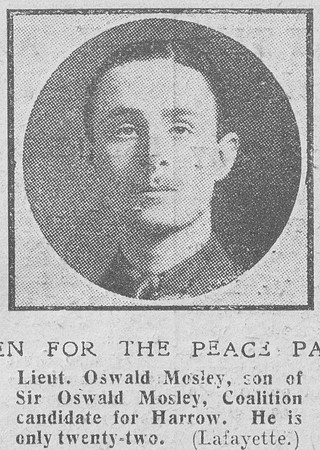 Mosley O Lt 16th Lancers Attd Royal Flying Corps The Graphic 6th Dec 1918